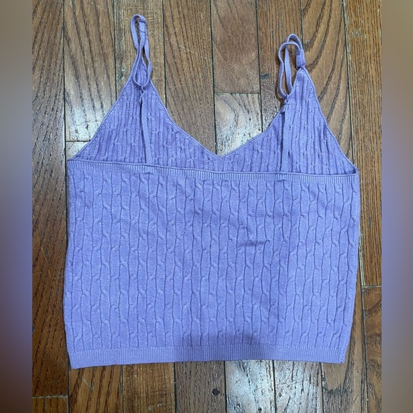 Daisy Lavender Knit Camisole - Picture 6 of 6